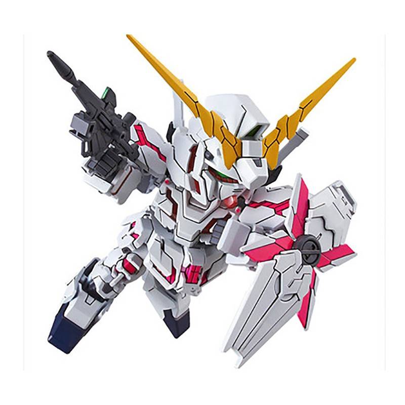 万代(bandai)高达gundam sdex005 q版独角兽毁灭形态